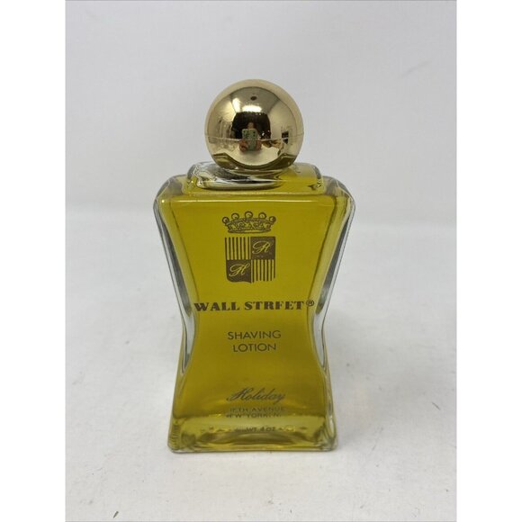 Vintage Wall Street Shaving Lotion Holiday Fifth Ave NY 4 oz. With Box - Picture 2 of 2
